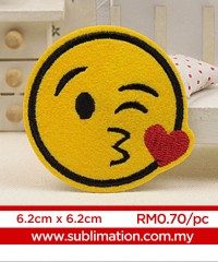 013 Embroidery Sticker